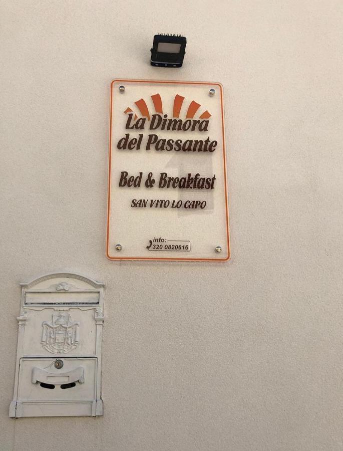 La Dimora Del Passante Bed and Breakfast San Vito Lo Capo Eksteriør billede